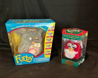 2 Tiger Electronics Furby With Original Boxes
