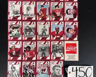 1989 Collegiate Collection Alabama Crimson Tide - football cards