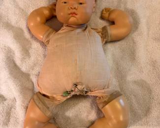 Vogue Doll "Baby Dear" marked 1960 on leg