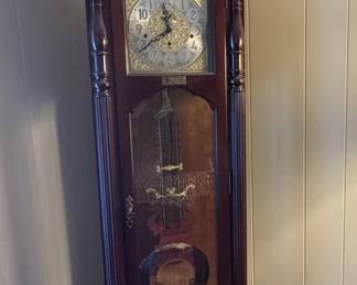 Heirloom Sleigh grandfather clock made by Howard Miller