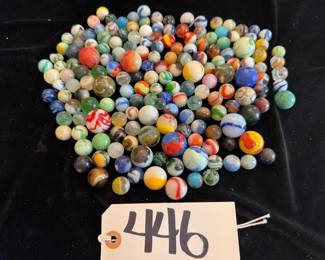 Marbles from 1940s and 1950s