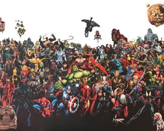 Marvel Character Canvas Print