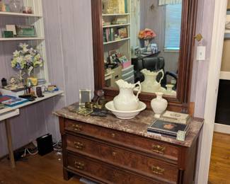 Eastlake Dresser with Mirror