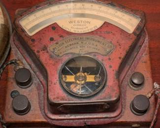Weston Direct Reading Electrical Meter