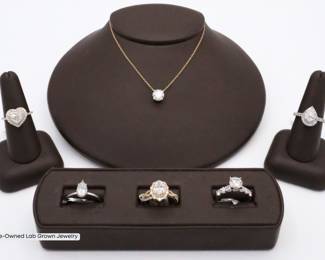 Gold and Lab Grown Diamond Jewelry