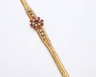 Ruby Bracelet