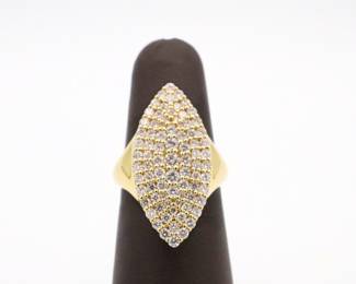Gold and Diamond Ring