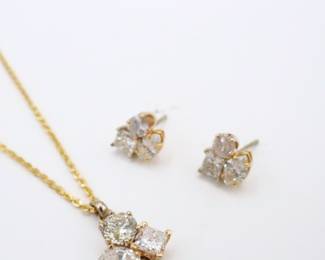 Gold and Diamond Matching Set