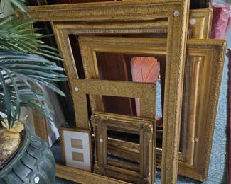 Beautiful, Ornate Gold Wood Frames