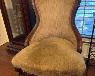 Victorian nursing chair