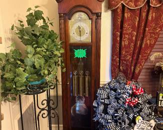 Howard Miller Mahogany finish grandfather clock