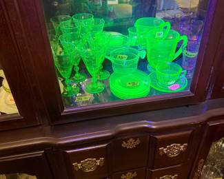Uranium glass