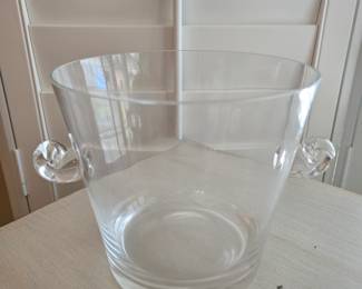 Tiffany & Co crystal ice bucket