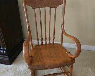 Small child size rocking chair