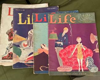 Antique LIFE Magazines