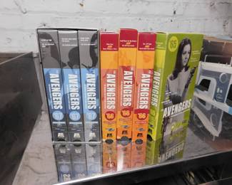 selected episodes of 60's TV series, "The Avengers"