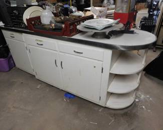 Art deco style cabinets and counters (2)