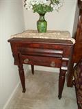 vintage lamp table