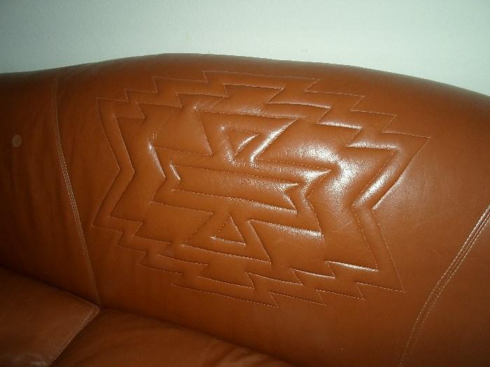 design on the sofa