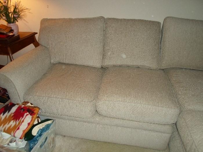 nice, 2 pc. sectional, very clean