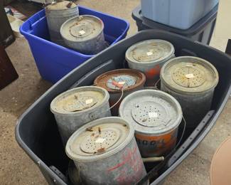 Minnow buckets