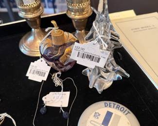 Sterling Jewelry, Dansk Crystal Christmas Tree
