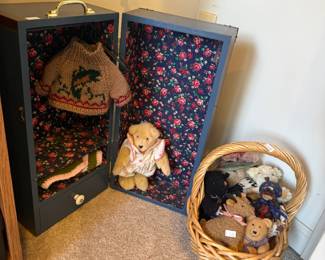 Vtg Stuffed Bears