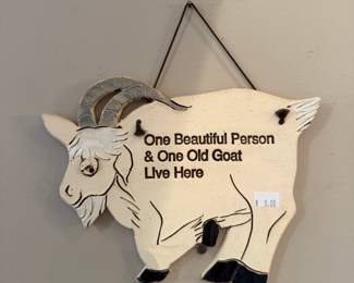 Goat Hanging Wall Decor