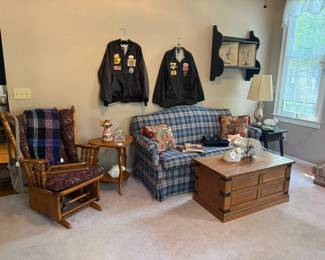 Vtg Furniture, Clothing, Wooden Shelf