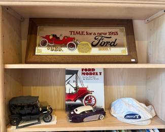 Ford Vtg Sign, Model Cars