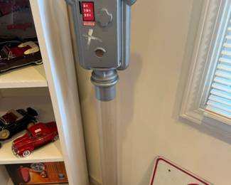 Vintage Parking Meter Bank