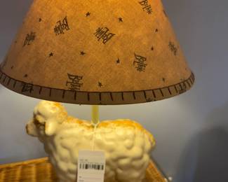 Ceramic Sheep Table Lamp
