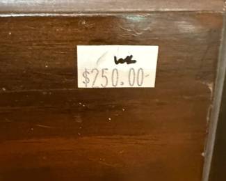 Vtg Wood Hutch