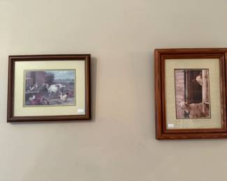 Sheep Framed Wall Decor