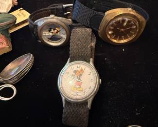 Vtg Mickey Watch