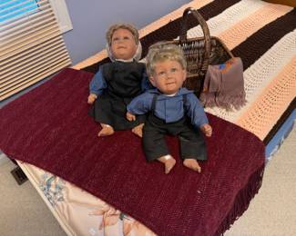 Vtg Porcelain Dolls
