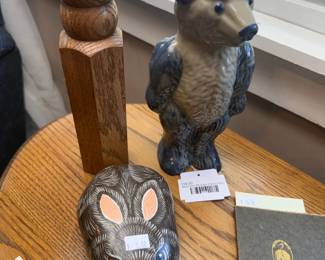 Painted Rabbit, Beaumont Brothers Pottery Bear