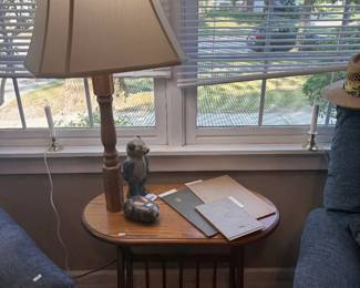 Wooden Lamp Table