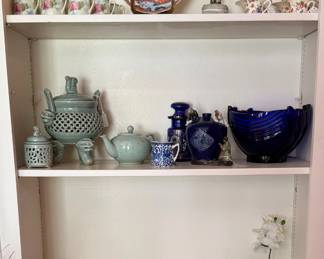 Cherry Chintz teapot set (top R)
