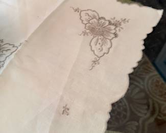 Stunning linen selections