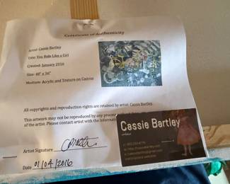 Certificate of authenticity