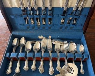 Westmoreland, 'George and Martha' sterling set