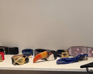 Belts and boots!