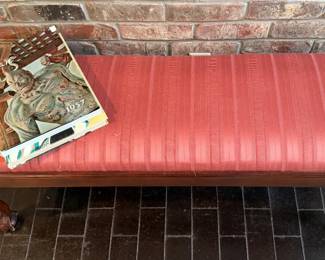 One of two matching benches