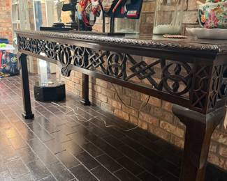 Mahogany table 