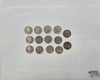 1622  United States Jefferson and Buffalo Nickels