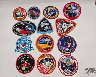 1914  13 Nasa Patches
