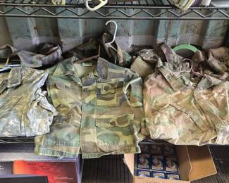 3530  Military Camo Clothing