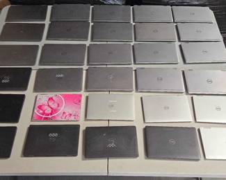 2528  30 Dell Laptops