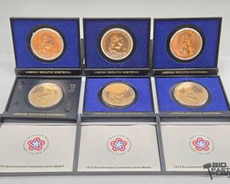 1750  1972 Bicentennial Commemorative Medals